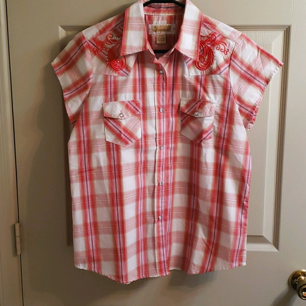Women's Western Short Sleeve Shirt